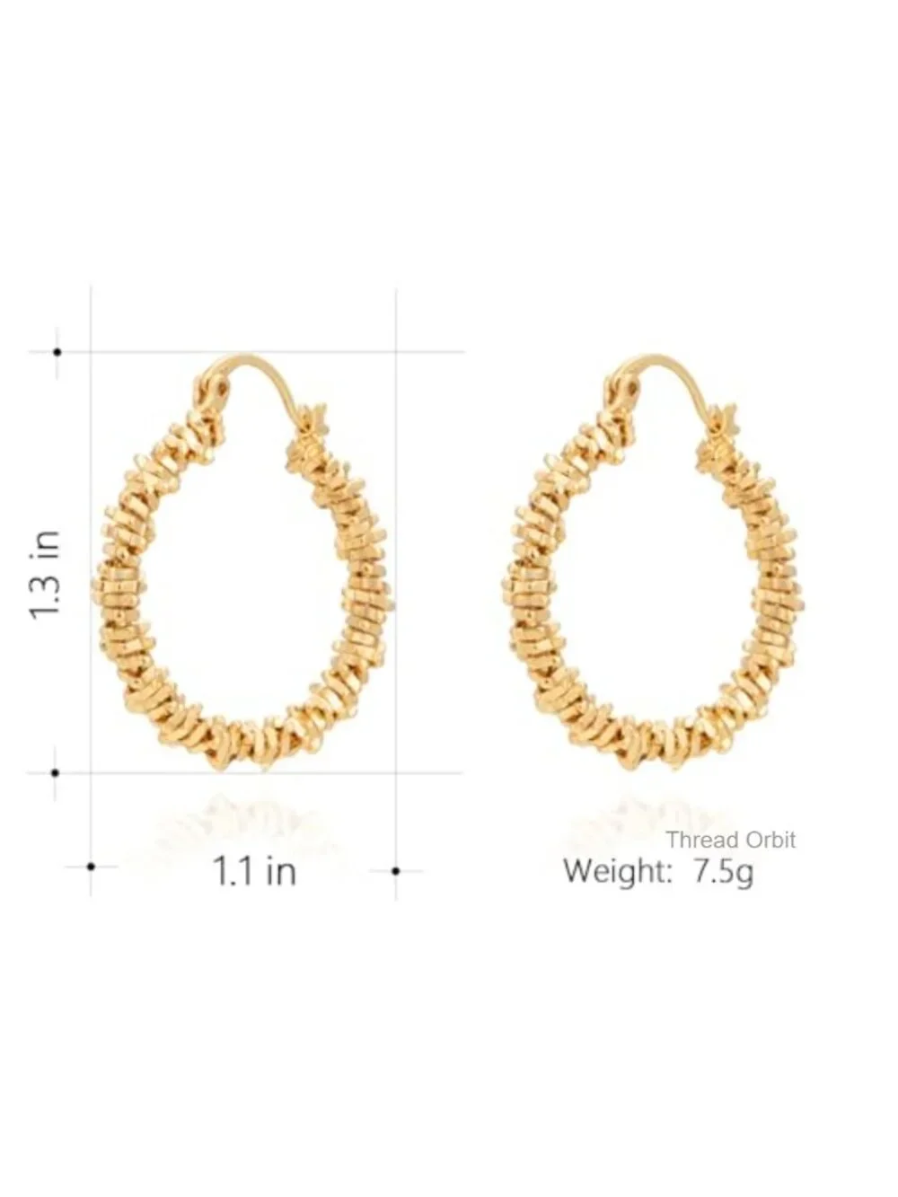 Gold Huggie Hoop Earrings, Chunky Resin Enamel Dangle Earrings, Hypoallergenic,